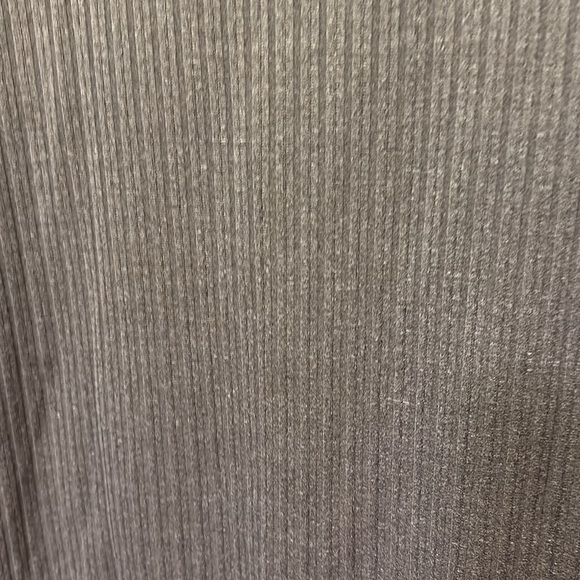 Ranchero men’s grey ribbed pull over shirt / polyester -Stretch material/ Size L - Picture 8 of 8